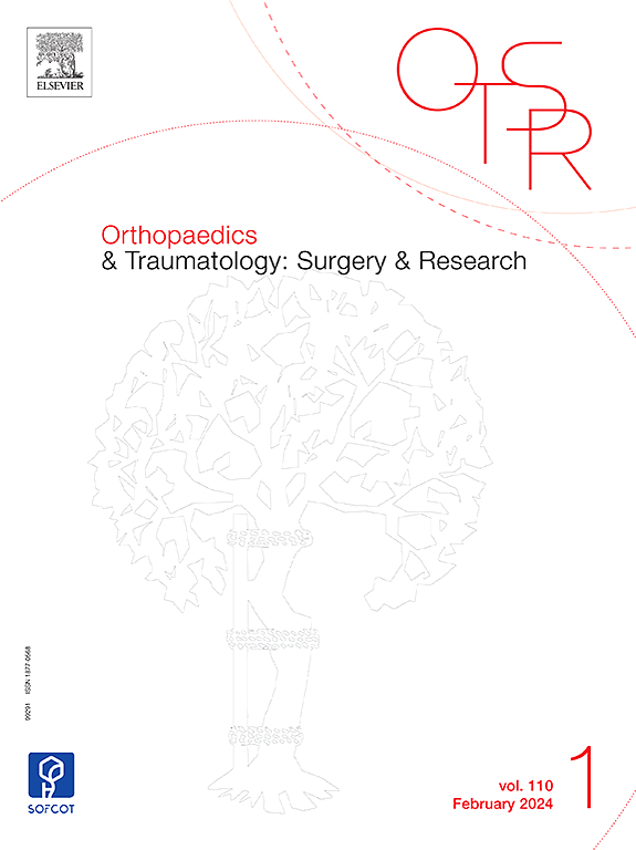 Go to journal home page - Orthopaedics & Traumatology: Surgery & Research